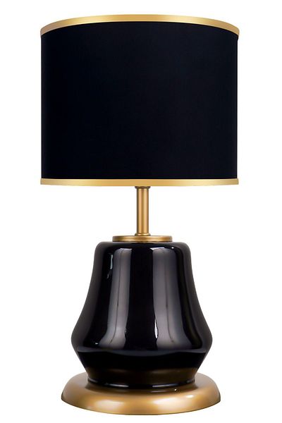 MINIMAL ETICARET VE BILGI TEKNOLOJILERI Elite Gloss Black Lampshade Glass