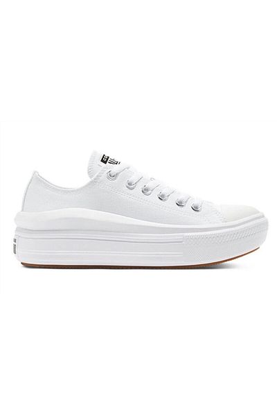 converse Chuck Taylor All Star Move Women's White Casual Shoes