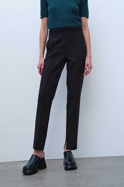 Mısırlı Pantaloni negri de damă
