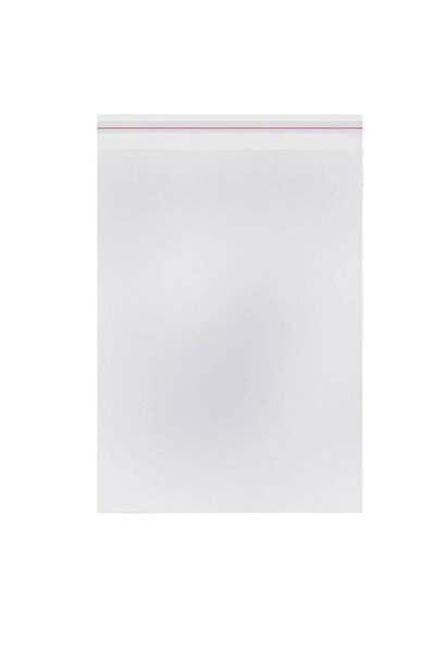 Genel Markalar Şeffaf Bantlı Jelatin - Yapışkanlı Poşet - 100 Adet Opp 10 Cm X 20 Cm.