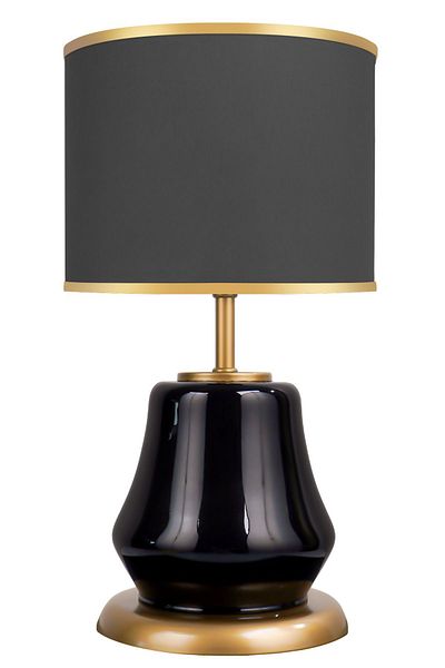 MINIMAL ETICARET VE BILGI TEKNOLOJILERI Elite Gloss Black Lampshade Glass