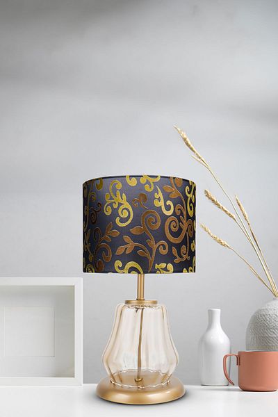 MINIMAL ETICARET VE BILGI TEKNOLOJILERI Elite Gold Glass - Lampshade Model