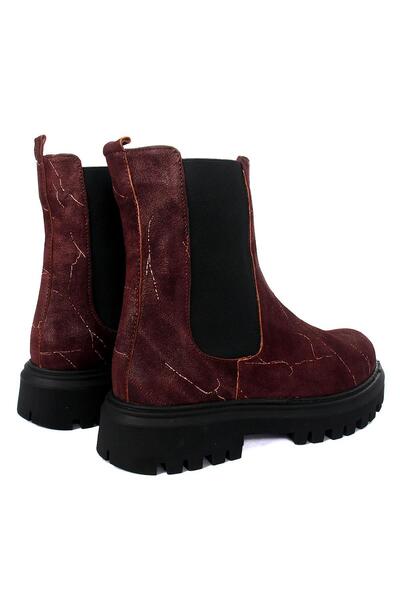 PİER LUCCİ Bologna Kadın Bot - Bordo