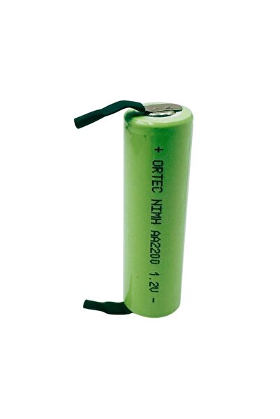 ORTEC Aa 1.2v Ni-mh 2200mah Puntalı Şarj Edilebilir Kalem Pil