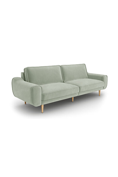 Normod Klem Üçlü Koltuk Large Ahşap Ayak - Kadife