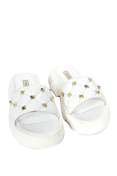 PİER LUCCİ Lertora Women's Slippers - White