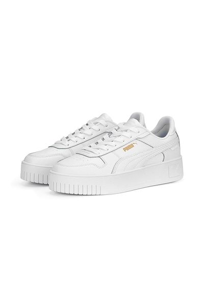 Puma Pantofi sport albi pentru femei Carina Street (389390-01)