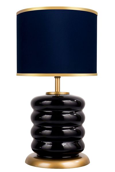 MINIMAL ETICARET VE BILGI TEKNOLOJILERI Black Lampshade - Glass Mirror Gloss Black