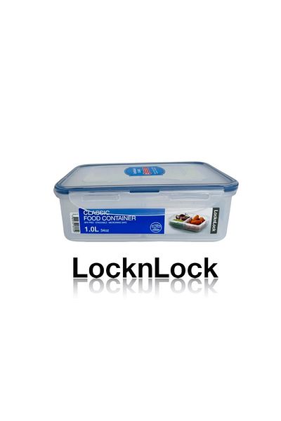 locknlock 1L Rectangular  Airtight Food Storage with Divider