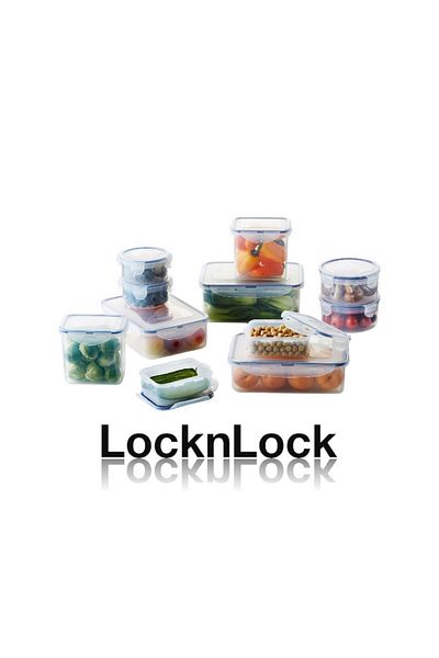 locknlock 1.8L  Round  Airtight Food Storage - BPA-Free, Microwave, Freezer, and Dishwasher Safe