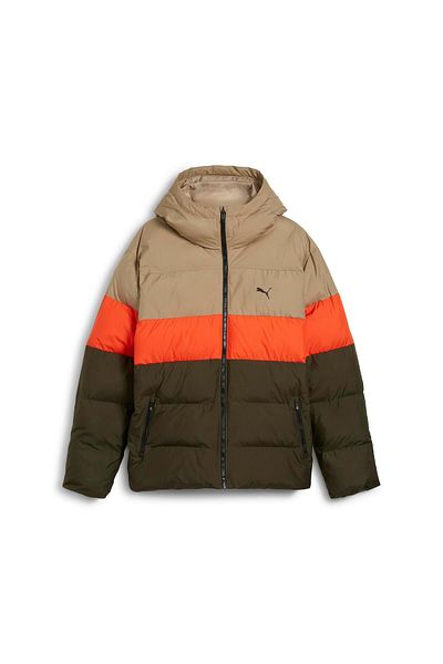 Puma Ανδρικό πράσινο Poly Puffer παλτό - 62712370