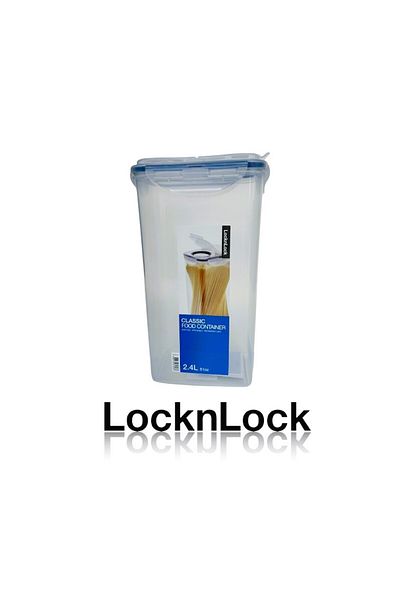 locknlock 2.4L Rectangular  Airtight Food Storage  with Flip Lid