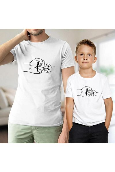 Tshirthane Μπλουζάκι Father Son Girl Tight Friends (Η ΤΙΜΗ ΕΙΝΑΙ ΓΙΑ ΕΝΑ ΠΡΟΪΟΝ ΠΡΟΣΘΗΚΗ 2 ΤΕΜΑΧΙΩΝ ΣΤΟ ΚΑΛΑΘΙ ΓΙΑ ΝΑ ΚΑΝΕΤΕ ΣΥΝΔΥΑΣΜΟ)