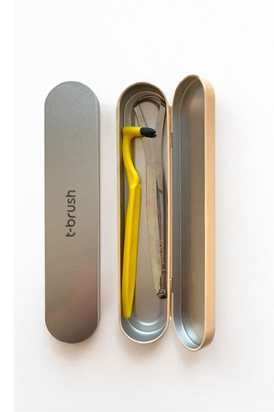 TBRUSH Lingue Blanket+Dental Eraser+Metal Cap