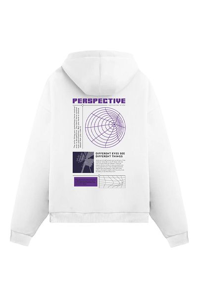 Mounte Bianca Unisex Perspective - Κανονικό Hoodie