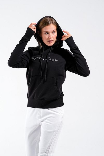 Signature Style 724504 _sweatshirt de buzunar cu glugă pentru femei