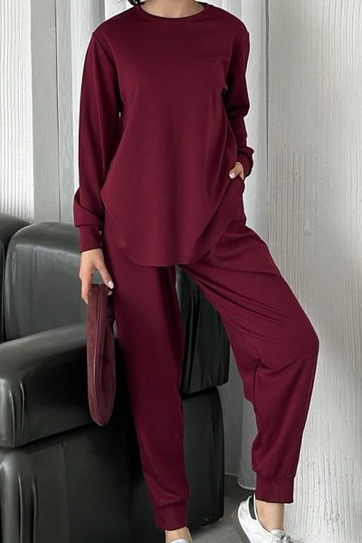 Ded COLLECTION Crew Neck Modal Women's Shalwar Set