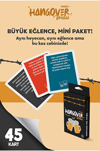 lykia kupa Hangover İçki Oyunu Görev Oyunları Brutal Mod