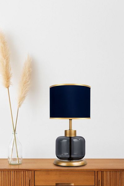 MINIMAL ETICARET VE BILGI TEKNOLOJILERI Glass Lampshade - Vivid Transparent Black