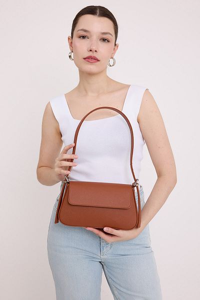 Bigdart Geantă baghetă pentru femei cu husă bronzată - 010169