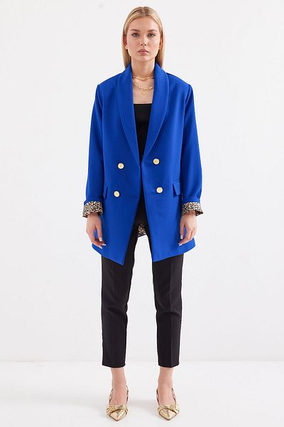 Bigdart 0704 Saks Blazer Jacket - Λεπτομέρεια με κουμπιά