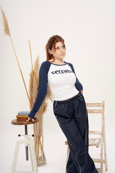AtegeWear Y2K ΣΚΟΥΡΟ ΜΠΛΕ ΡΙΓΕ ΛΕΠΤΟΜΕΡΗΣ ΤΑΣΗ ΑΛΕΞΙΠΤΩΤΟ ΦΟΥΤΕΡ