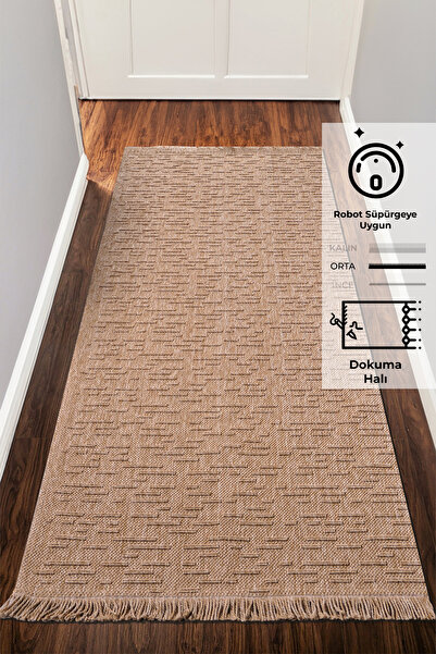 Konfor Halı Konfor Jüt Bukle Hasır 4762 Vlora Örme Kilim Yolluk