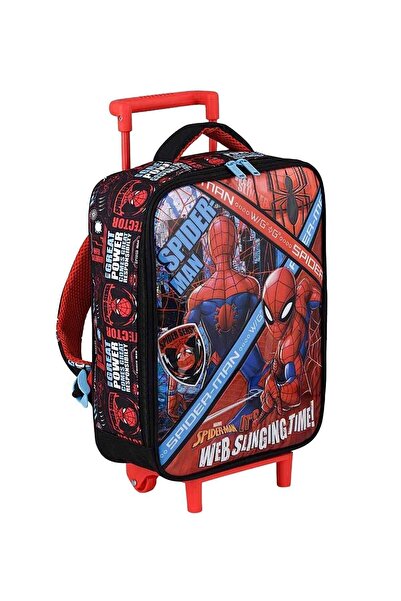 SPIDERMAN Çekçekli Anaokulu Çantası