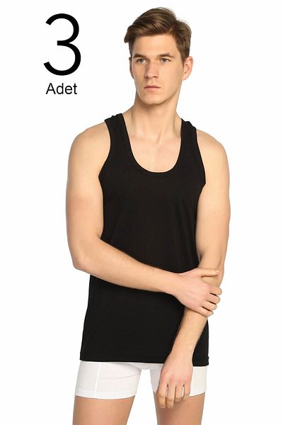 ENTAHA 3-Pack Seher Pack Classic Men's Tank Top