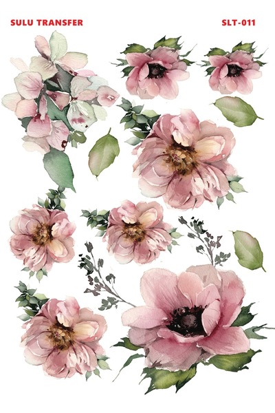 Buhobi Çiğdem Işık Sulu Transfer SLT011 25x35cm