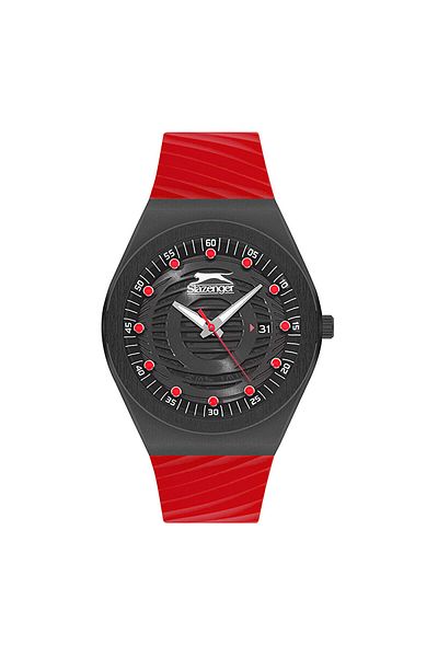 Slazenger ساعة سلازنجر للرجال بمينا سوداء وقرص أنالوج - SL.9.2221.1.07