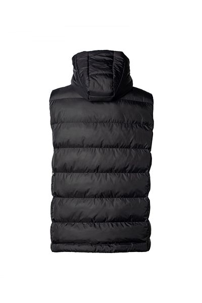 New Balance Black Puffer Men's Vest - Mpv3123-bk