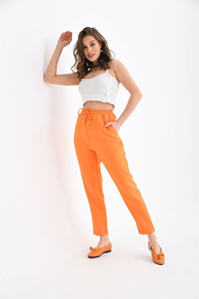 FTZ WOMEN Pantaloni de damă portocalii 30410