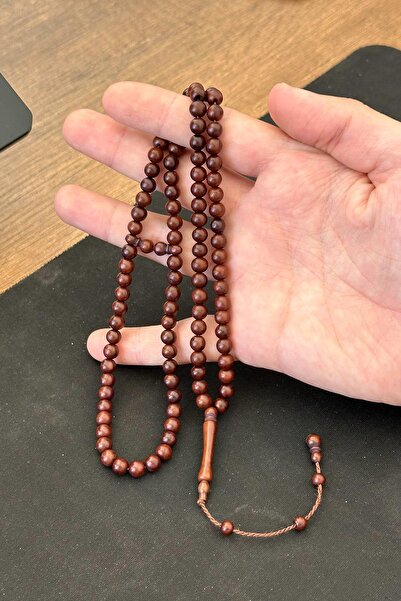 TESBİHKENTİ مسبحة صلاة كوكا 99 قطعة - حجم الجيب بالحناء