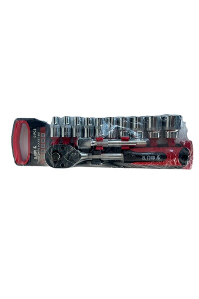 ELTORO El Toro 1/2 Socket Set - Deep Ratchet 12 Pieces