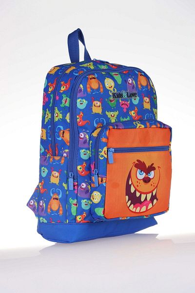 KAUKKO Geantă de școală Kids & Love Sweet Monster 39x27x19 (l5089)