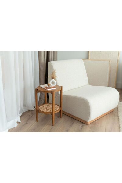 mars fabrika Hazeranlı yan sehpa ceviz