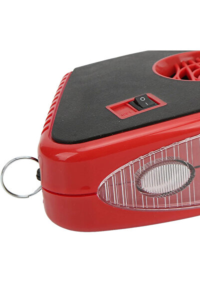 KOTO Araç içi Isıtıcı Fan Led Işıklı Cam Buğu Çözücü Oto Isıtıcı 12V