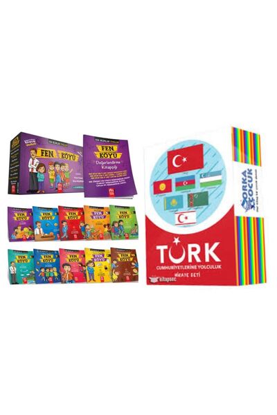 MODEL EĞİTİM YAYINCILIK 4.Sınıf Fen Köyü Hikaye Ve Türk Cumhuriyetlerine Yolc...