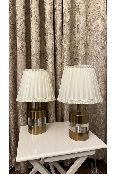 AbajurAksesuar Johnny Bronze Double Lampshade