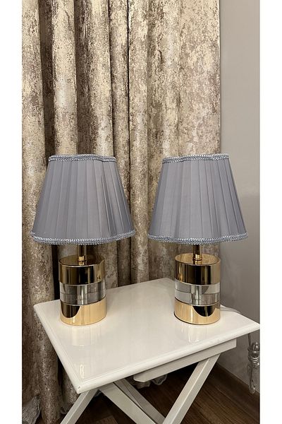 AbajurAksesuar Johnny Yellow Double Lampshade