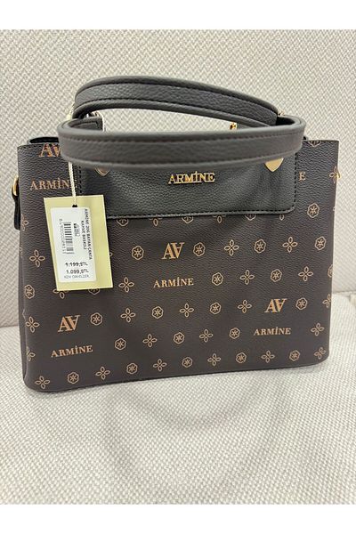 Armine 206 Women's Bag Coffee Printed
