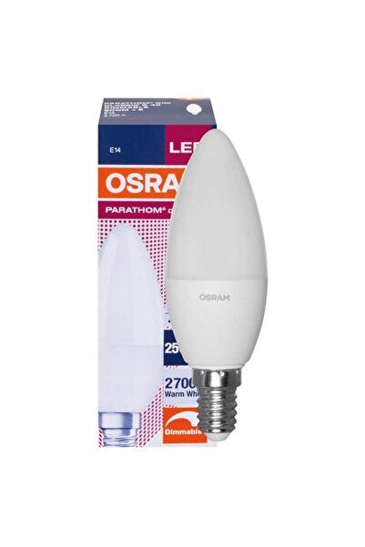 Osram 4,9W LED Dimmer Edilebilir E14 Sarı Işık Led Ampül