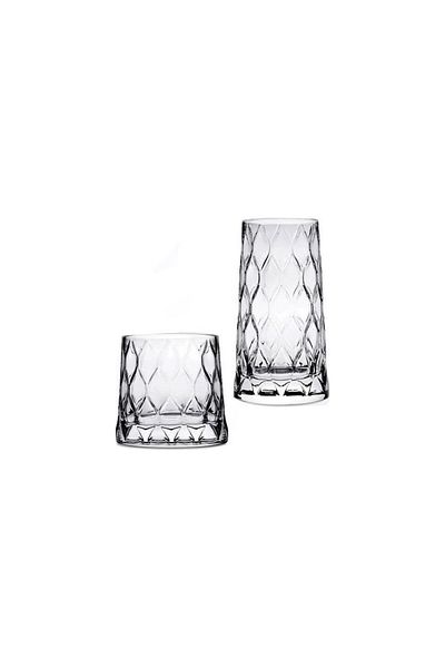 Paşabahçe Leafy Glass Set 8 Pieces Soft Drink Water Glass