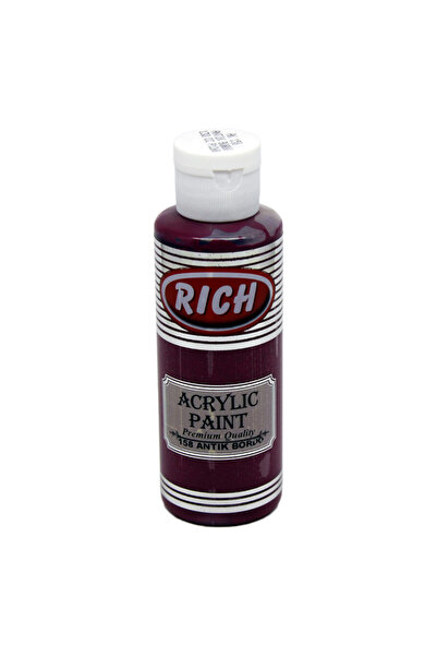 Rich Akrilik Boya 120 cc Antik Bordo 158