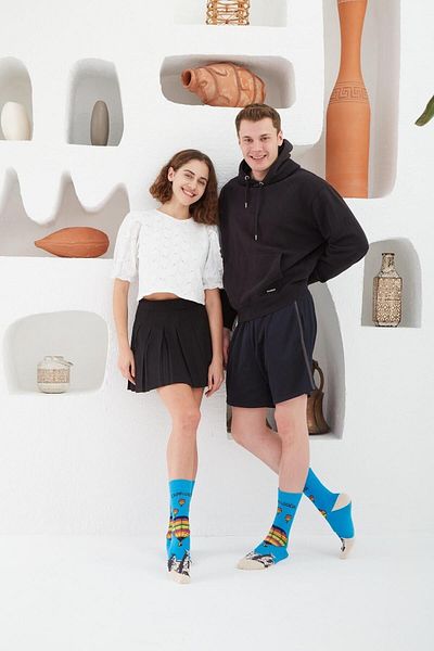 CARNAVAL SOCKS Цветни чорапи с шарки в Кападокия