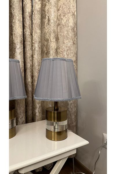 AbajurAksesuar Johnny Bronze Double Lampshade