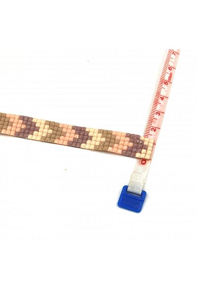 Turgut Brode Tiny Square Rhinestone Gluing Strip