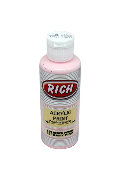 Rich Akrilik Boya 120 cc Bebek Pembe 137