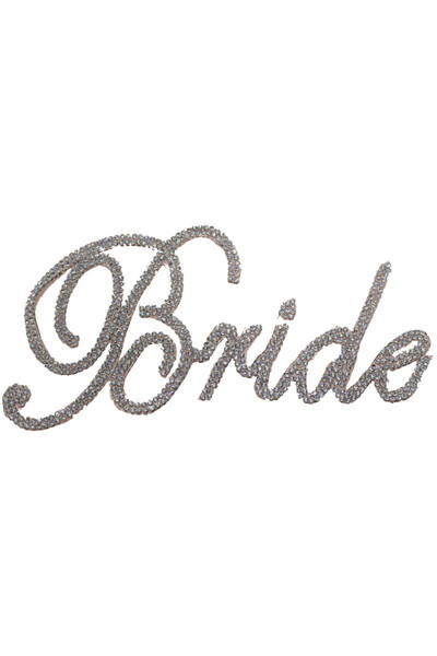 bidoluhobi Taşlı Yapıştırma Bride Yazısı